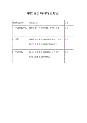 中医院肝病科特色疗法.docx