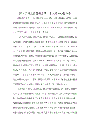 国企退伍军人深入贯彻学习党的二十大精神心得体会合计4份.docx