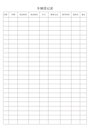 车辆来访登记表.docx
