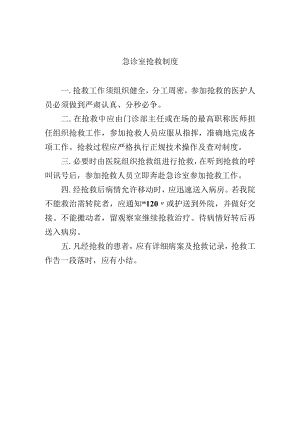 急诊室抢救制度.docx