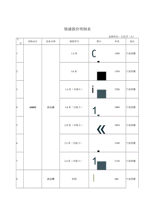 锦盛报价明细表.docx