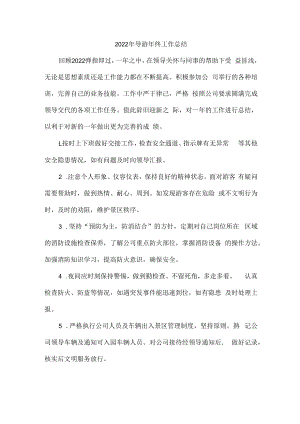 2022年旅行社导游个人年终工作总结.docx