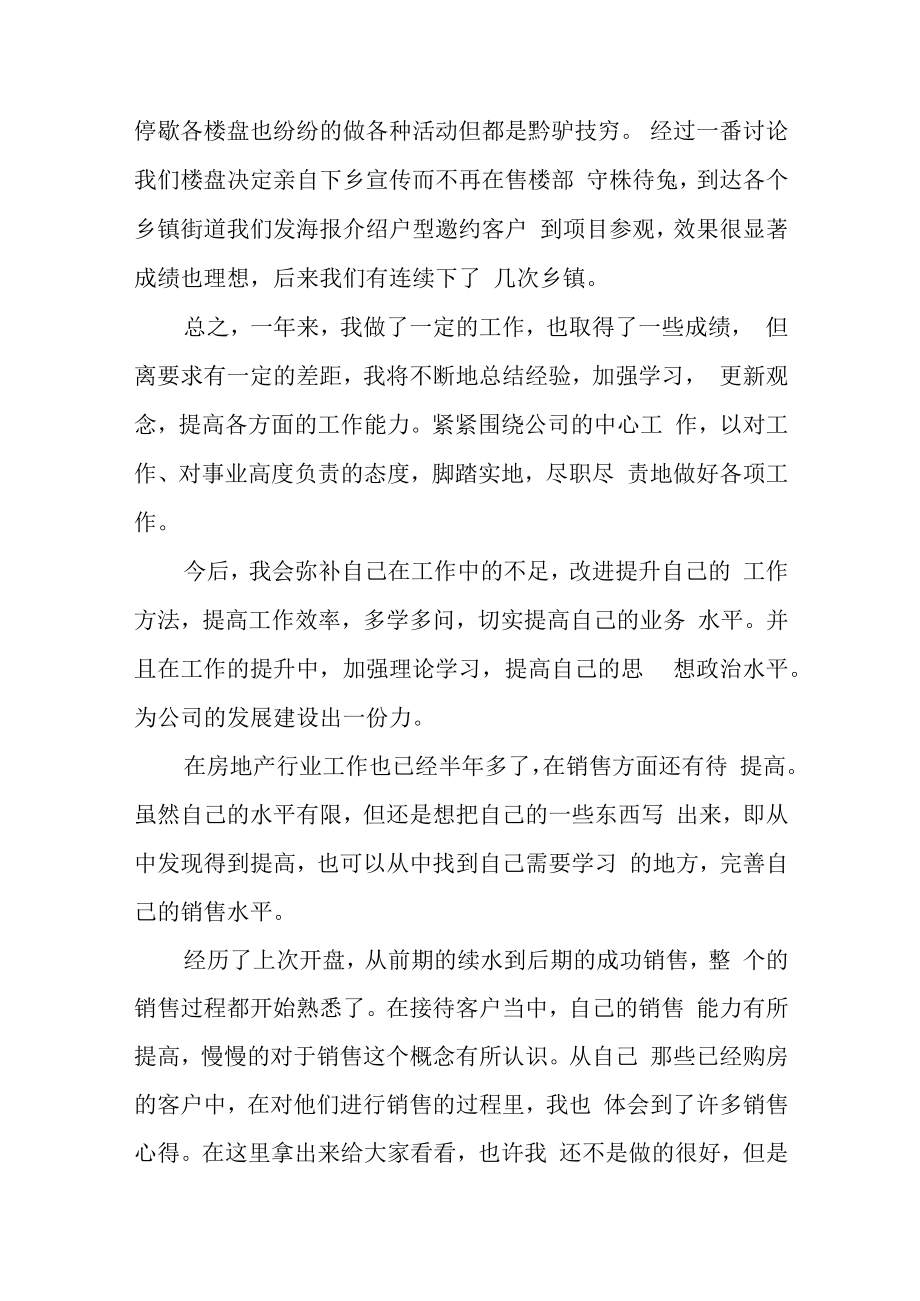 2022年优秀销售员年终总结 (精品4份).docx_第3页