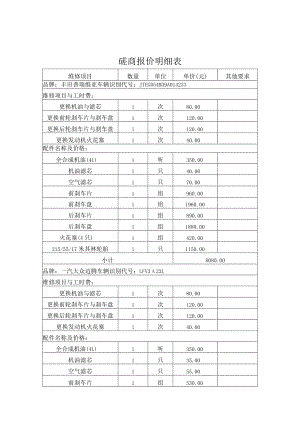 磋商报价明细表.docx