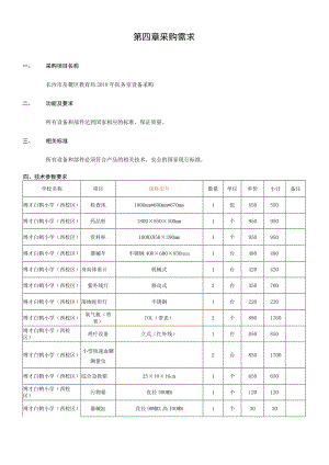第四章采购需求.docx