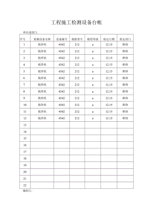 工程施工检测设备台帐.docx