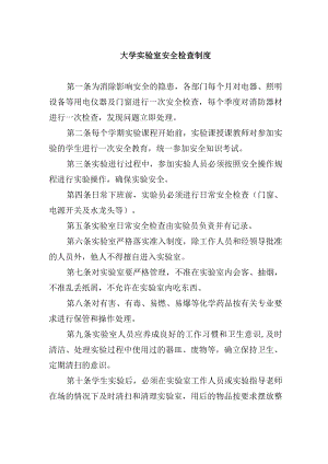 大学实验室安全检查制度.docx