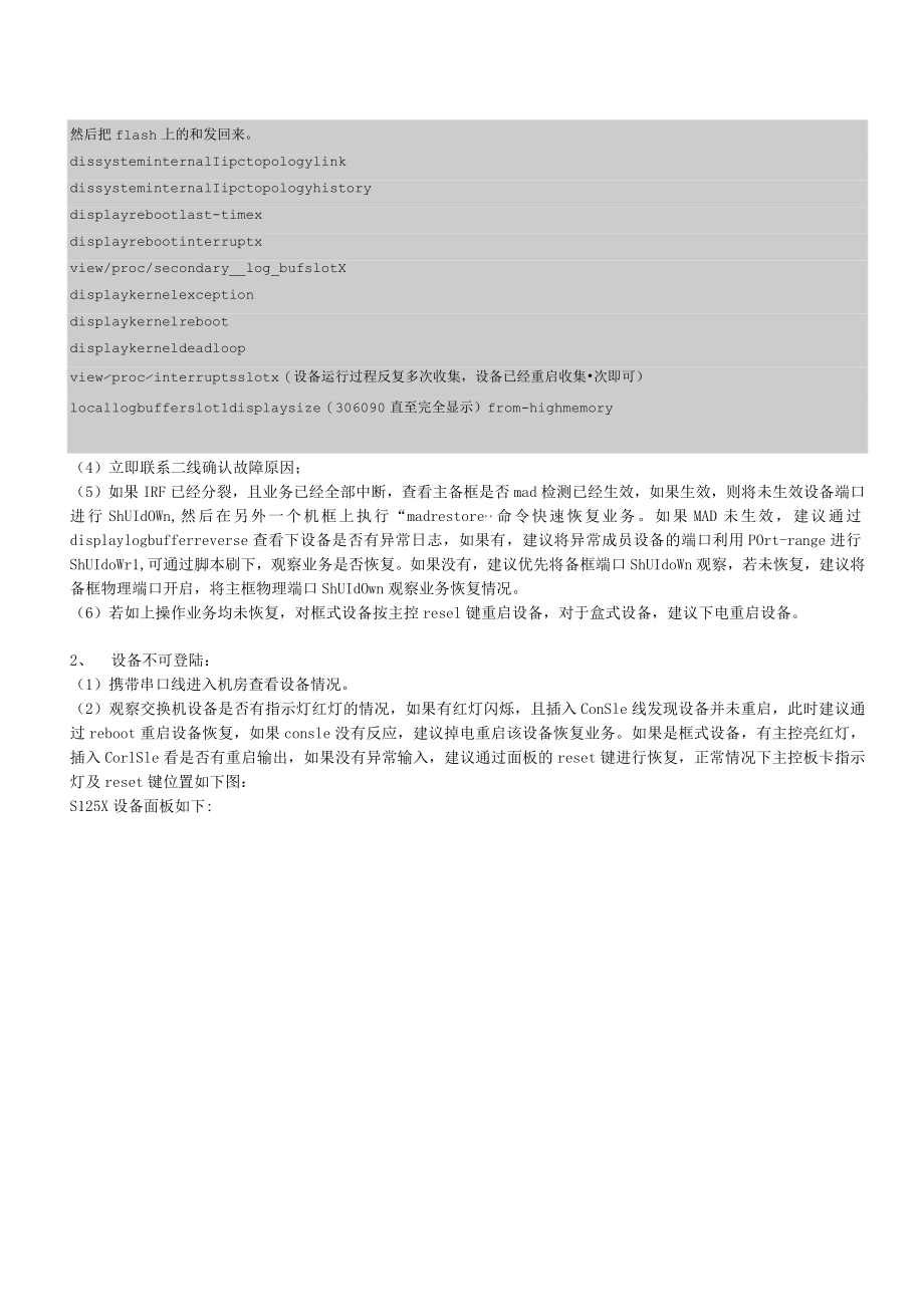 H3C交换机IRF故障场景下应急操作指南新华三技术有限公司.docx_第3页