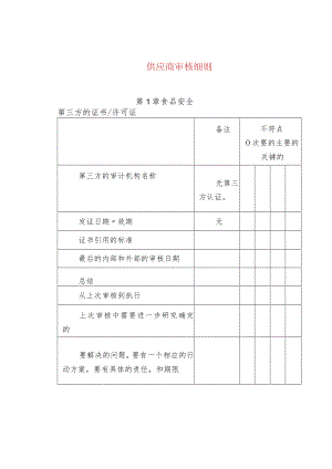 供应商审核细则.docx
