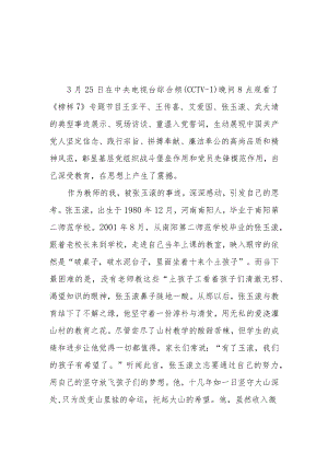 （5篇）人民教师观看《榜样7》心得体会观后感.docx