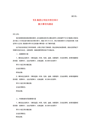 某集团经济责任审计重大事项沟通函-新增.docx