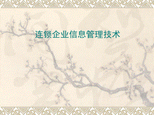 连锁企业信息管理技术.ppt