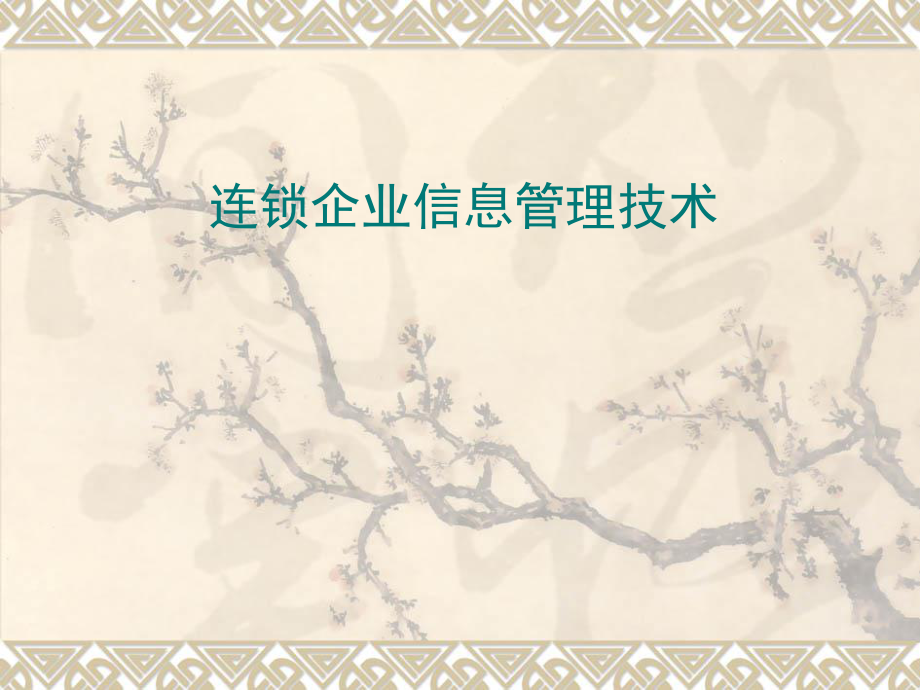 连锁企业信息管理技术.ppt_第1页