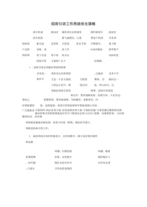 招商引资工作思路优化策略.docx