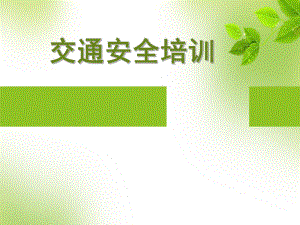 交通安全培训课件.ppt