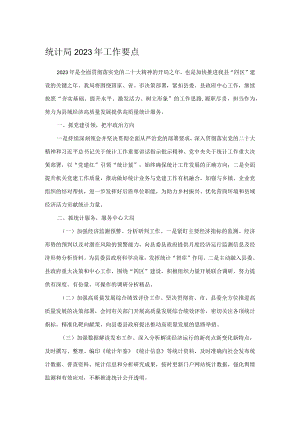 统计局2023年工作要点.docx