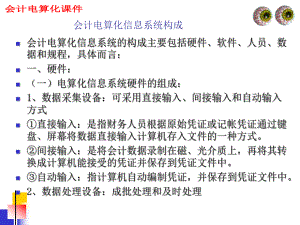 会计电算化信息系统构成.ppt