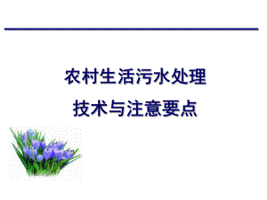 农村生活污水处理.ppt