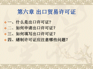出口贸易许可证(精).ppt