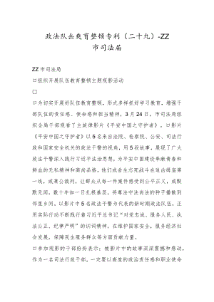 政法队伍教育整顿专刊（二十九）.docx