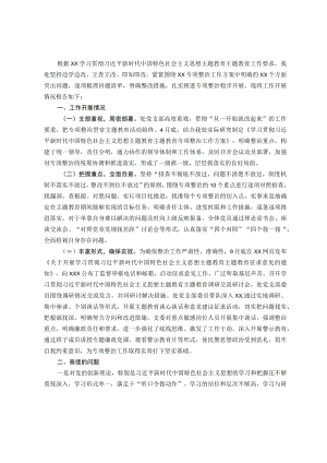 2023年主题教育专项整治情况的报告.docx