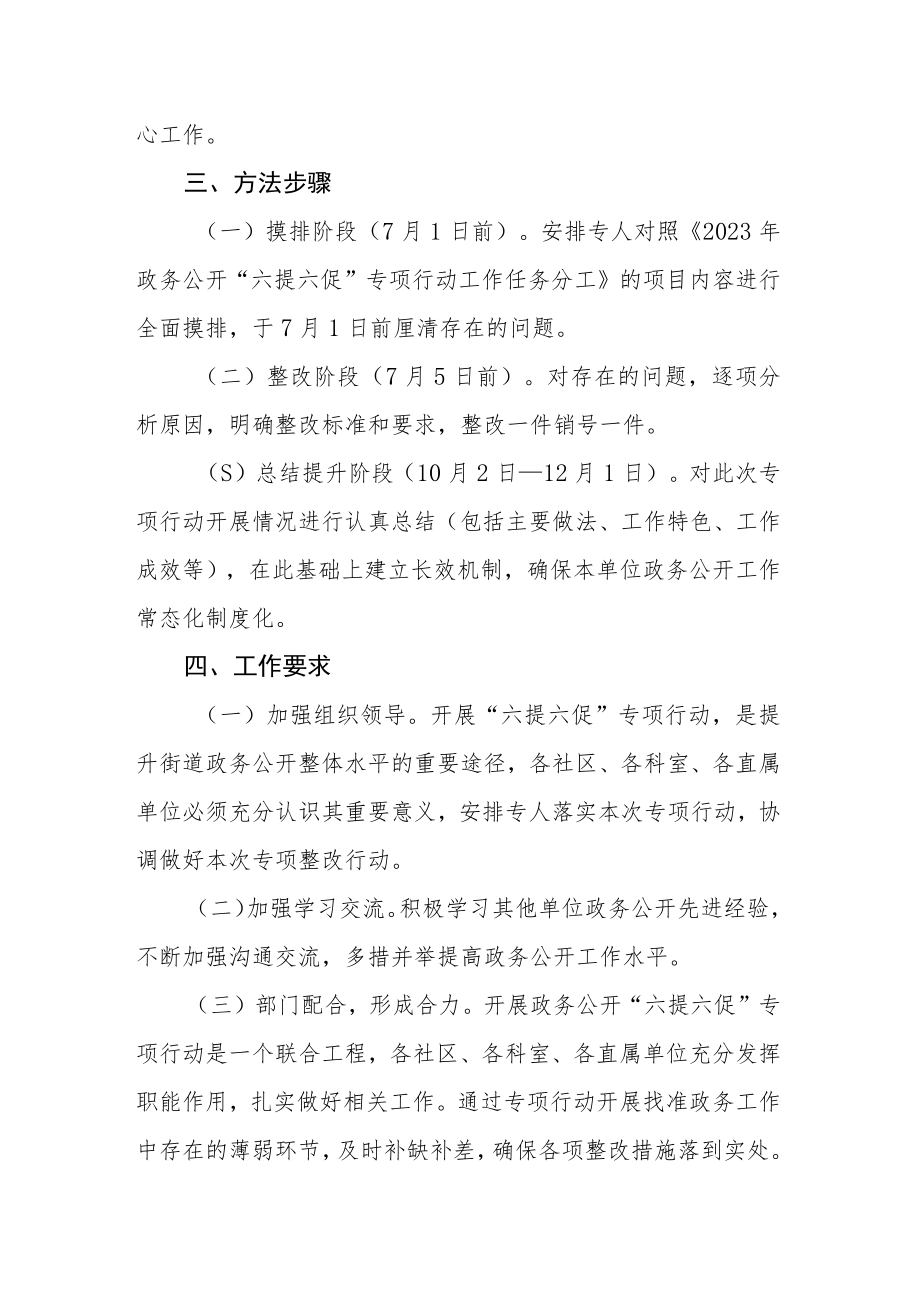 街道政务公开“六提六促”专项行动工作方案.docx_第2页