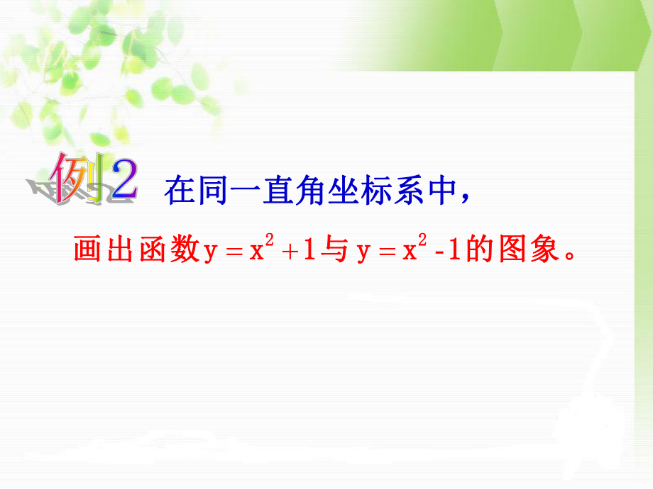 课件二次函数y=ax2k图象精品教育.ppt_第3页