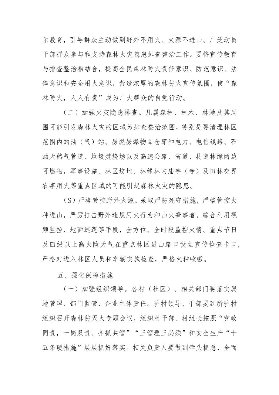 XX镇森林防灭火大排查大整治工作方案.docx_第3页