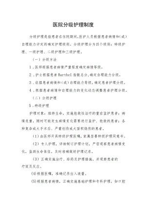 医院分级护理制度.docx