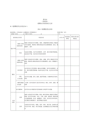 渡槽安全检查执行记录、结构缝橡胶止水更换技术、健康诊断分析报告、安全评价报告书编写提纲.docx