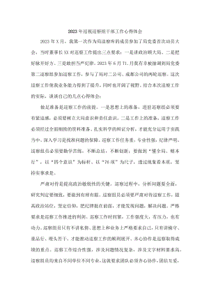 2023年新版全国纪检巡察组巡检工作个人心得体会 合计6份.docx