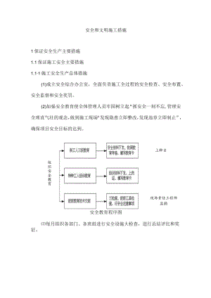 安全和文明施工措施.docx