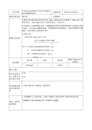 13.生活饮用水标准检验方法 无机非金属指标 硝酸银容量法GBT5750.5-2008（2.1）.docx
