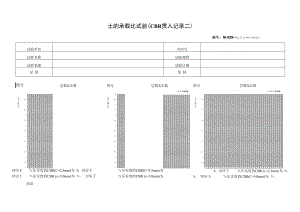 土的承载比试验（CBR贯入记录二）.docx