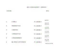 建筑施工前期资料收集清单.docx