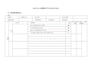 董秘办公室月度考核表.docx