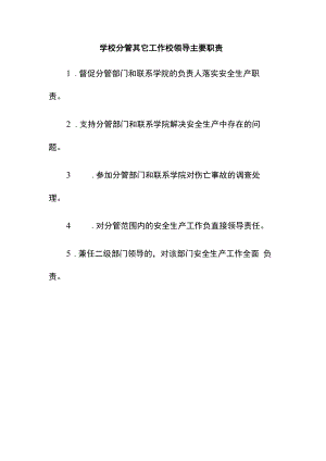 学校分管其它工作校领导主要职责.docx