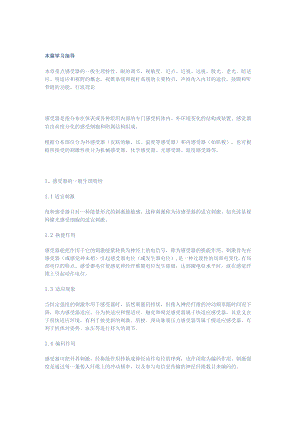 第九章感觉器官.docx