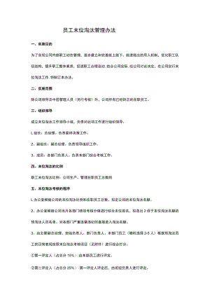 员工末位淘汰管理办法.docx