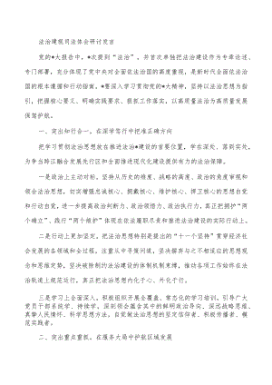 法治建视司法体会研讨发言.docx