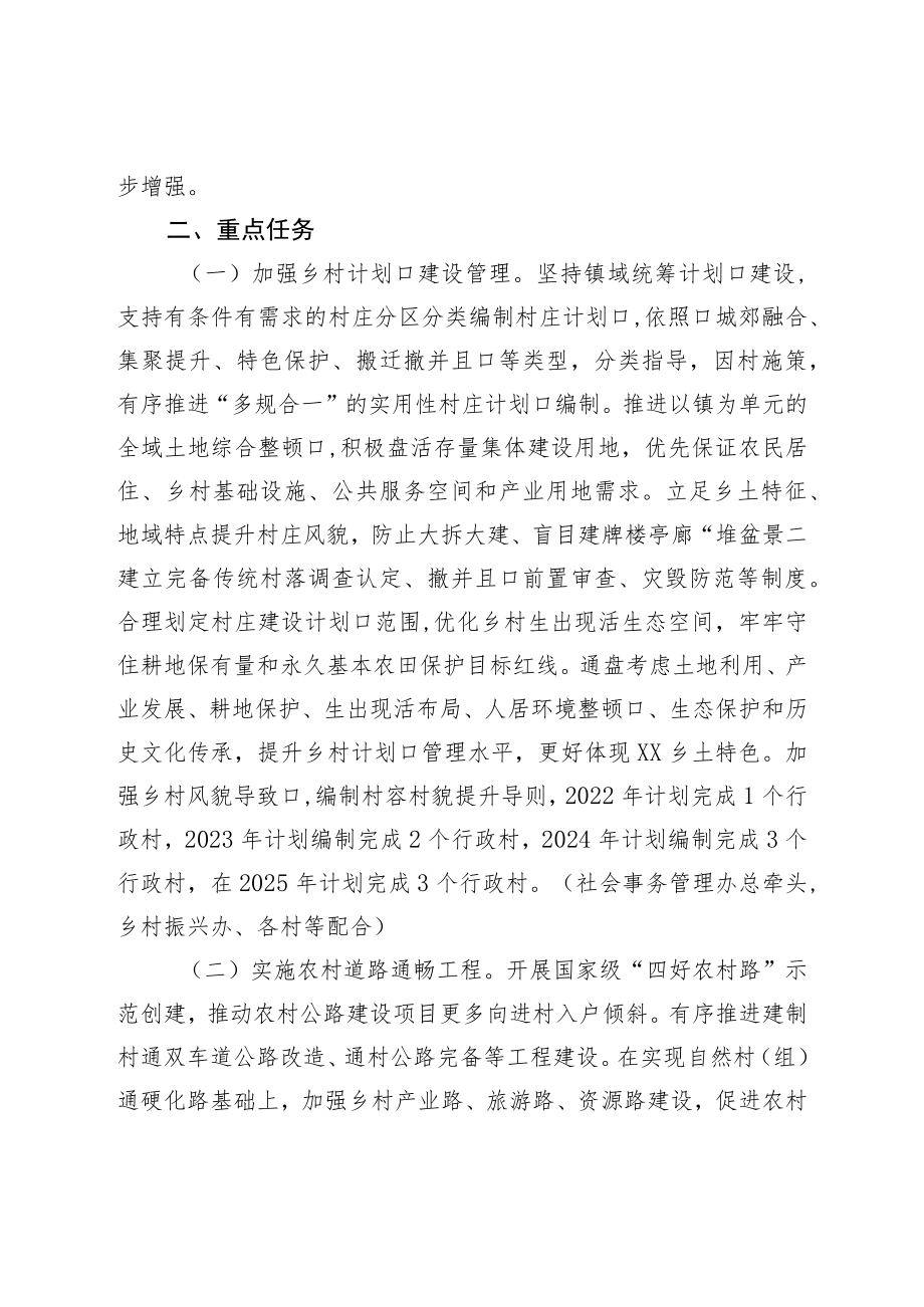 镇乡村建设行动方案.docx_第2页