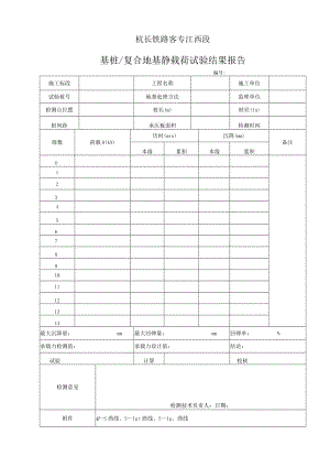 表8 基桩、复合地基静载荷试验结果报告.docx