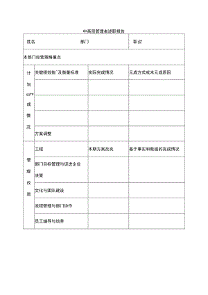 中高层管理者述职报告.docx