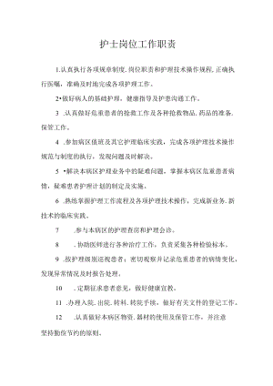 护士岗位工作职责.docx