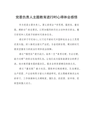党委负责人主题教育进行时心得体会感悟.docx