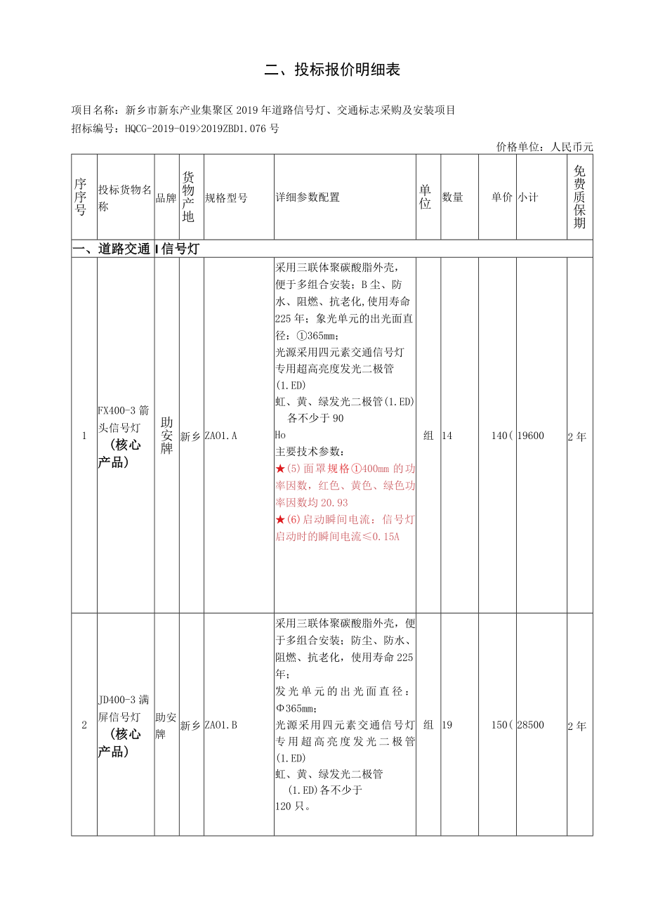 二、投标报价明细表.docx_第1页