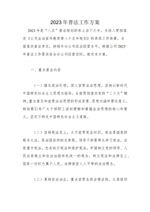 2023年普法工作方案.docx