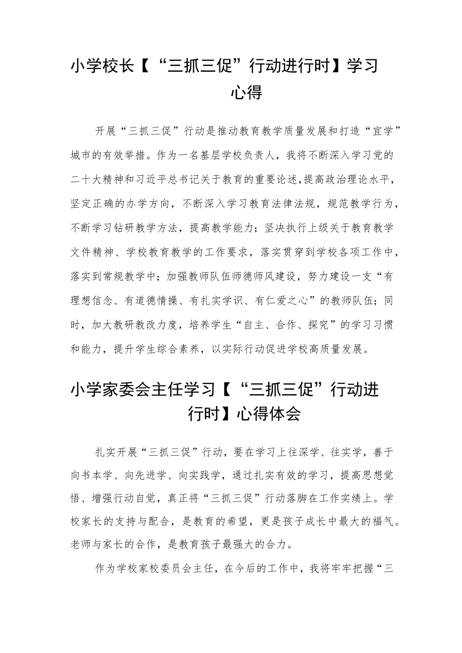 (共三篇)学校副校长学习“三抓三促”行动进行时感想.docx_第2页