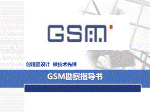 (二)GSM勘察指导书.ppt