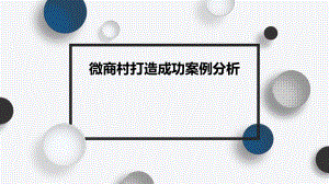 微商村成功案例分析.pptx